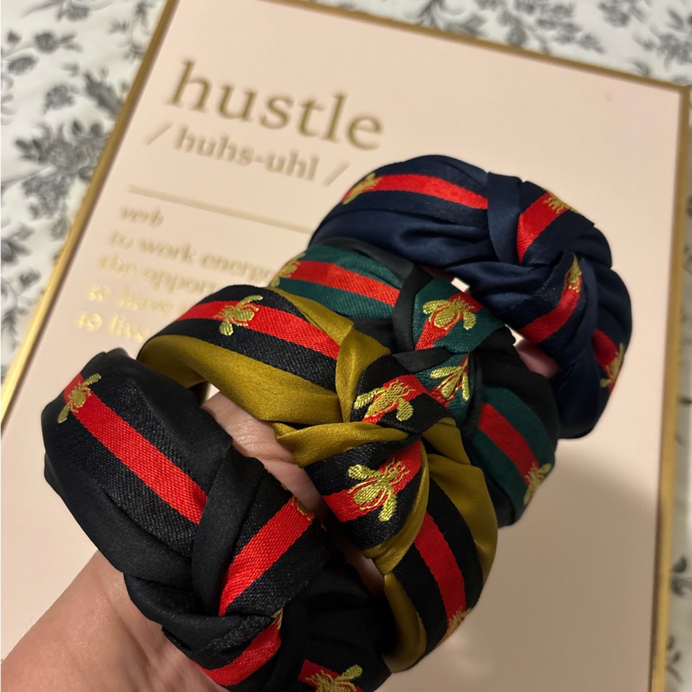 Elegant Multicolor Knotted Headbands